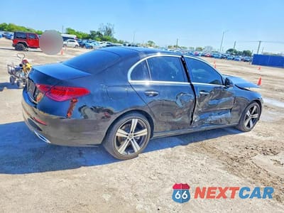 Trzecie zdjęcie samochodu z tyłu: 2024 MERCEDES-BENZ C 300 VIN:W1KAF4GB5RR182049 - miniatura