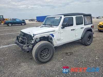 2018 JEEP WRANGLER UNLIMITED SPORT 1C4HJXDG9JW152857 - główne zdjęcie licytacji z USA - miniatura