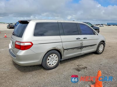 Trzecie zdjęcie samochodu z tyłu: 2006 HONDA ODYSSEY LX VIN:5FNRL38266B099763 - miniatura