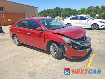 Czwarte zdjęcie samochodu z boku: 2014 NISSAN SENTRA S VIN:3N1AB7AP0EL680241 - miniatura