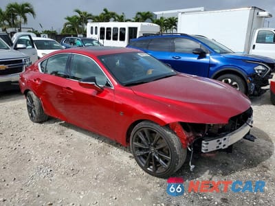 Czwarte zdjęcie samochodu z boku: 2025 LEXUS IS 350 F SPORT DESIGN VIN:JTHBZ1B21S5087088 - miniatura