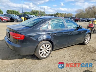 Trzecie zdjęcie samochodu z tyłu: 2014 AUDI A4 PREMIUM VIN:WAUBFAFL1EN035927 - miniatura
