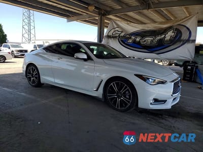 Czwarte zdjęcie samochodu z boku: 2018 INFINITI Q60 3.0T SPORT VIN:JN1EV7EKXJM340604 - miniatura