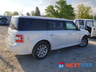 Trzecie zdjęcie samochodu z tyłu: 2010 FORD FLEX SEL VIN:2FMGK5CC7ABB36696 - miniatura