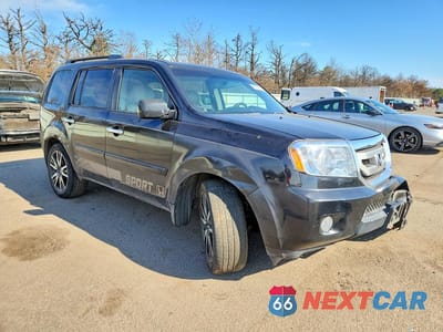Czwarte zdjęcie samochodu z boku: 2009 HONDA PILOT EXL VIN:5FNYF486X9B012303 - miniatura