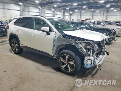 Czwarte zdjęcie samochodu z boku: 2021 TOYOTA RAV4 PRIME SE VIN:JTMAB3FV8MD026427 - miniatura