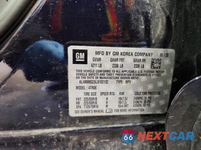 Zdjęcie 13 z 13 samochodu: 2020 BUICK ENCORE GX PREFERRED VIN:KL4MMBS26LB102132 - miniatura