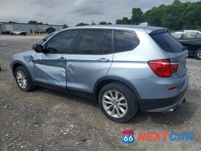 Drugie zdjęcie samochodu z przodu: 2013 BMW X3 XDRIVE28I VIN:5UXWX9C57D0A11988 - miniatura