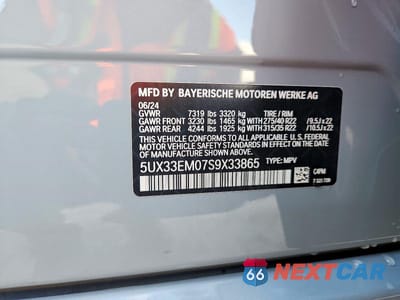 Zdjęcie 14 z 14 samochodu: 2025 BMW X7 M60I VIN:5UX33EM07S9X33865 - miniatura