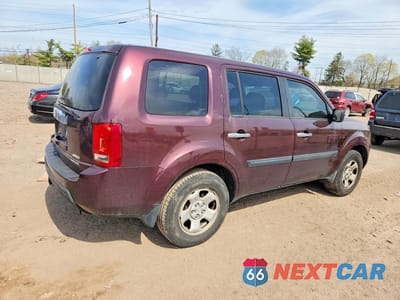 Trzecie zdjęcie samochodu z tyłu: 2011 HONDA PILOT LX VIN:5FNYF4H26BB088944 - miniatura