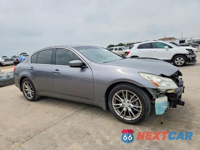Czwarte zdjęcie samochodu z boku: 2011 INFINITI G37 BASE/SPORT VIN:JN1CV6AP4BM509584 - miniatura