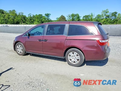 Drugie zdjęcie samochodu z przodu: 2011 HONDA ODYSSEY LX VIN:5FNRL5H27BB022471 - miniatura