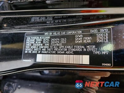 Zdjęcie 13 z 13 samochodu: 2014 VOLV XC60 VIN:YV4952DL9E2532896 - miniatura