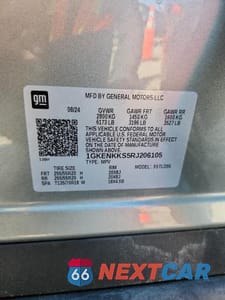 Zdjęcie 13 z 13 samochodu: 2024 GMC ACADIA UPLEVEL VIN:1GKENKKS5RJ206105 - miniatura