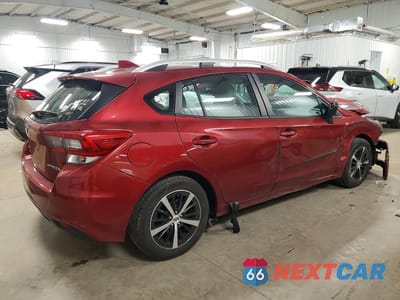 Trzecie zdjęcie samochodu z tyłu: 2020 SUBARU IMPREZA PREMIUM VIN:4S3GTAV65L3700530 - miniatura