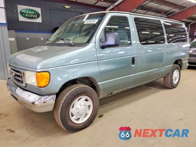 2006 FORD ECONOLINE E350 SUPER DUTY WAGON 1FBNE31L76DA81912 - główne zdjęcie licytacji z USA - miniatura