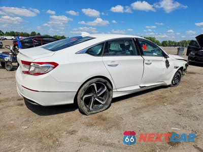 Trzecie zdjęcie samochodu z tyłu: 2018 HONDA ACCORD EXL VIN:1HGCV1F56JA042175 - miniatura