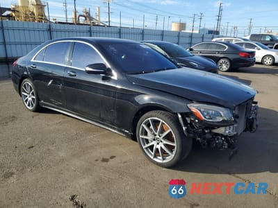 Czwarte zdjęcie samochodu z boku: 2020 MERCEDES-BENZ S 450 VIN:WDDUG6GB1LA509204 - miniatura