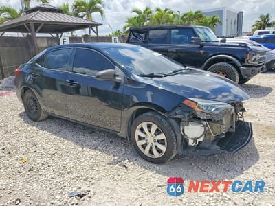 Czwarte zdjęcie samochodu z boku: 2019 TOYOTA COROLLA LE VIN:5YFBURHEXKP868727 - miniatura