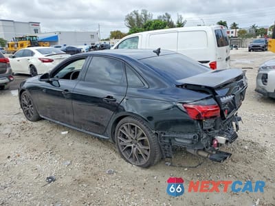 Drugie zdjęcie samochodu z przodu: 2024 AUDI S4 PREMIUM PLUS VIN:WAUB4AF47RA082407 - miniatura