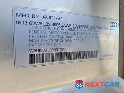 Zdjęcie 13 z 13 samochodu: 2014 AUDI A4 PRESTIGE VIN:WAUKFAFL0EN013806 - miniatura