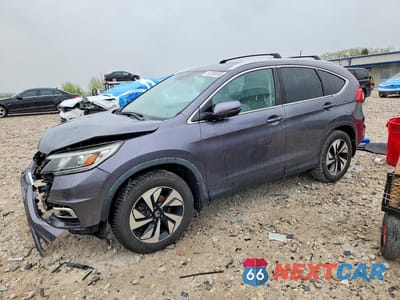 2015 HONDA CR-V TOURING 5J6RM4H90FL128651 - główne zdjęcie licytacji z USA - miniatura