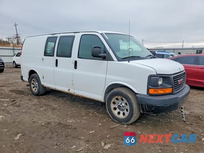 Czwarte zdjęcie samochodu z boku: 2012 GMC SAVANA G1500 VIN:1GTS7AFX1C1153001 - miniatura