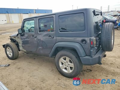 Drugie zdjęcie samochodu z przodu: 2014 JEEP WRANGLER UNLIMITED SPORT VIN:1C4HJWDG4EL298813 - miniatura