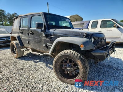 Czwarte zdjęcie samochodu z boku: 2016 JEEP WRANGLER UNLIMITED SPORT VIN:1C4BJWDG3GL196377 - miniatura