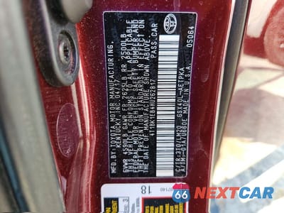 Zdjęcie 12 z 12 samochodu: 2017 TOYOTA AVALON LIMITED VIN:4T1BK1EB4HU262817 - miniatura