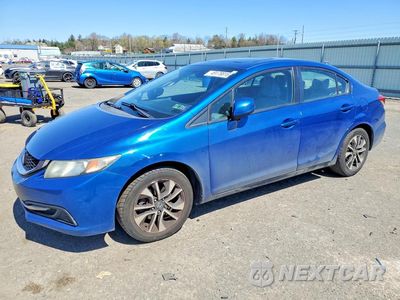 2013 HONDA CIVIC EX 19XFB2F8XDE220837 - główne zdjęcie licytacji z USA - miniatura