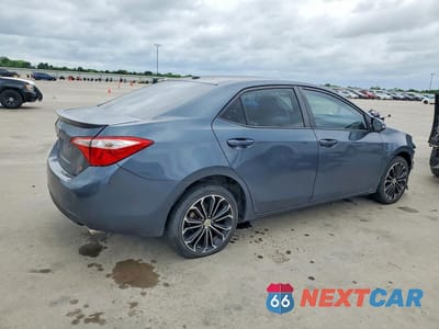 Trzecie zdjęcie samochodu z tyłu: 2016 TOYOTA COROLLA S PREMIUM VIN:5YFBURHE0GP398683 - miniatura