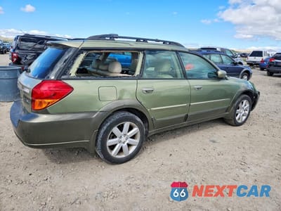 Trzecie zdjęcie samochodu z tyłu: 2006 SUBARU LEGACY OUTBACK 2.5I LIMITED VIN:4S4BP62C667318599 - miniatura