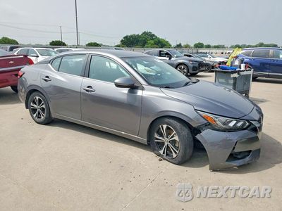 Czwarte zdjęcie samochodu z boku: 2022 NISSAN SENTRA VIN:3N1AB8CV7NY231336 - miniatura
