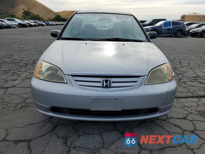 Piąte zdjęcie samochodu w środku: 2001 HONDA CIVIC LX VIN:JHMES16591S010135 - miniatura