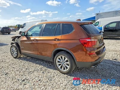 Drugie zdjęcie samochodu z przodu: 2017 BMW X3 SDRIVE28I VIN:5UXWZ7C59H0U47016 - miniatura