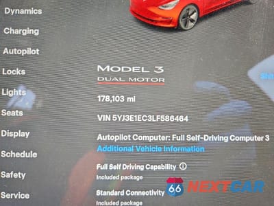Zdjęcie 9 z 11 samochodu: 2020 TESLA MODEL 3 VIN:5YJ3E1EC3LF586464 - miniatura