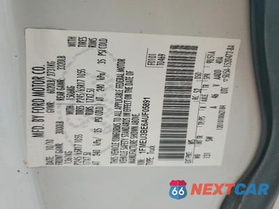 Zdjęcie 12 z 12 samochodu: 2010 FORD EXPLORER SPORT TRAC XLT VIN:1FMEU3BE6AUF05891 - miniatura