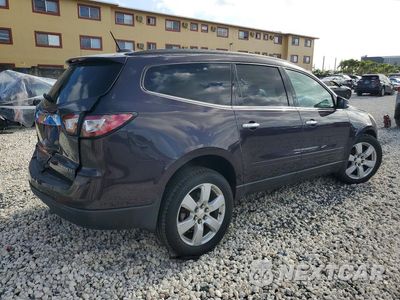 Trzecie zdjęcie samochodu z tyłu: 2016 CHEVROLET TRAVERSE LT VIN:1GNKRGKD6GJ186176 - miniatura