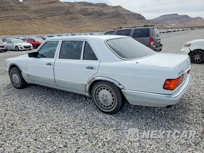 Drugie zdjęcie samochodu z przodu: 1990 MERCEDES BENZ 560 SEL VIN:WDB1260391A537423 - miniatura