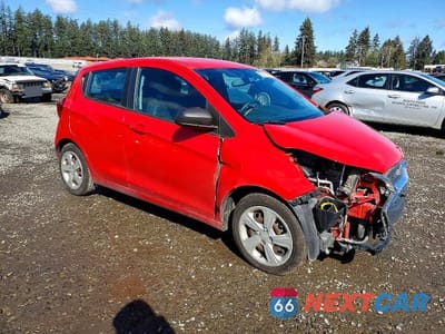 Czwarte zdjęcie samochodu z boku: 2021 CHEVROLET SPARK LS VIN:KL8CB6SA1MC709775 - miniatura