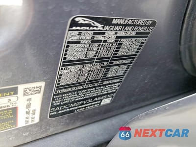 Zdjęcie 14 z 14 samochodu: 2020 JAGUAR F-PACE S VIN:SADCM2FV3LA645101 - miniatura