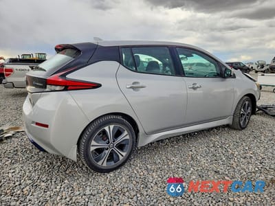 Trzecie zdjęcie samochodu z tyłu: 2020 NISSAN LEAF SV PLUS VIN:1N4BZ1CP4LC301697 - miniatura