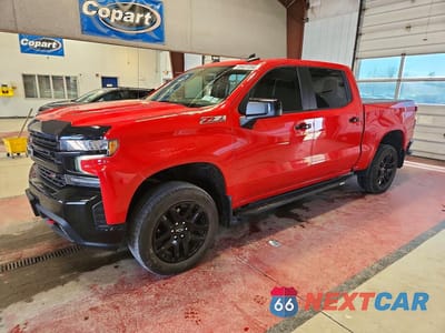 2022 CHEVROLET SILVERADO LTD K1500 LT TRAIL BOSS 1GCPYFED8NZ228496 - główne zdjęcie licytacji z USA - miniatura