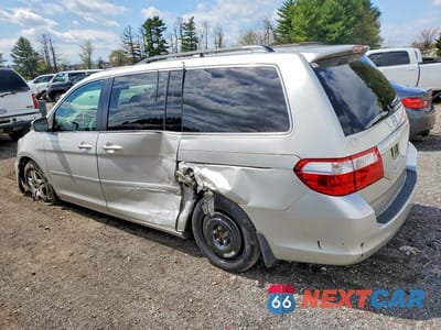 Drugie zdjęcie samochodu z przodu: 2005 HONDA ODYSSEY EX VIN:5FNRL38455B415945 - miniatura