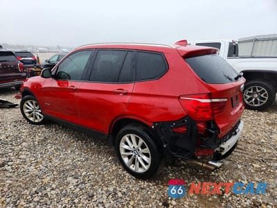Drugie zdjęcie samochodu z przodu: 2015 BMW X3 XDRIVE28I VIN:5UXWX9C51F0D45209 - miniatura