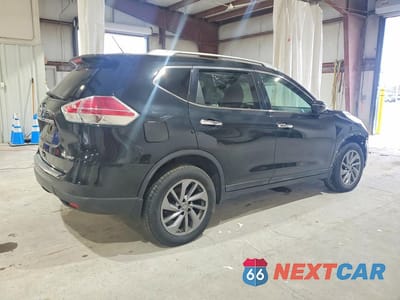Trzecie zdjęcie samochodu z tyłu: 2016 NISSAN ROGUE SL VIN:5N1AT2MV0GC743405 - miniatura