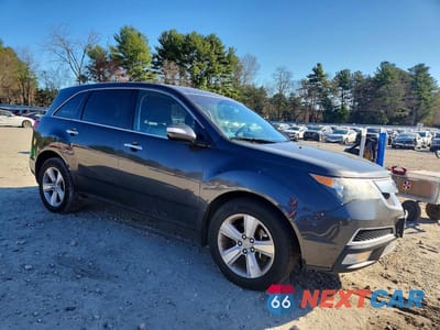 Czwarte zdjęcie samochodu z boku: 2013 ACURA MDX TECHNOLOGY VIN:2HNYD2H31DH512072 - miniatura