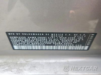 Zdjęcie 13 z 13 samochodu: 2017 VOLKSWAGEN GOLF SPORTWAGEN S VIN:3VWC17AU2HM523952 - miniatura
