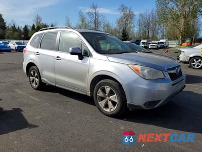 Czwarte zdjęcie samochodu z boku: 2014 SUBARU FORESTER 2.5I PREMIUM VIN:JF2SJAEC6EH480649 - miniatura